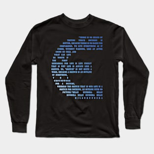 There is no means of testing  milan kundera by chakibium Long Sleeve T-Shirt